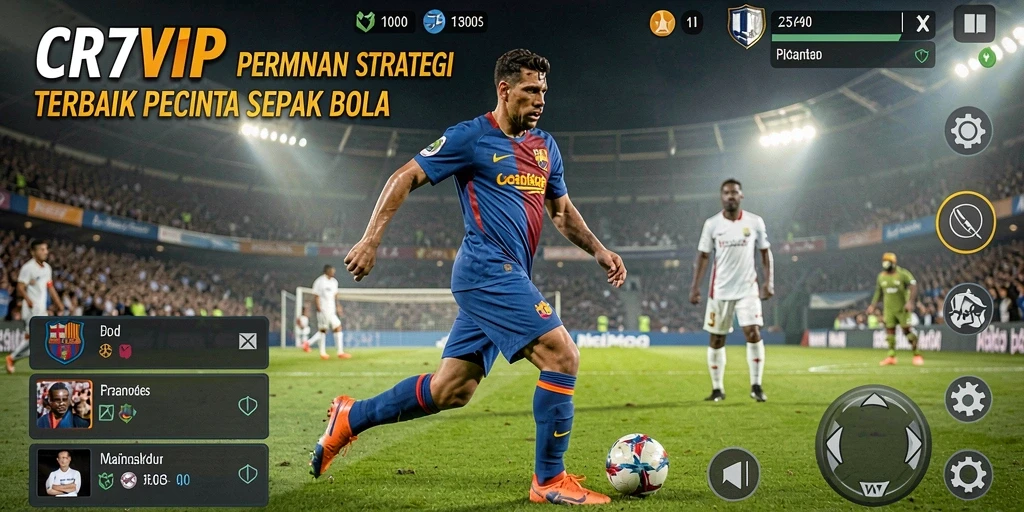 Tampilan gameplay menarik dari CR7VIP yang penuh strategi.