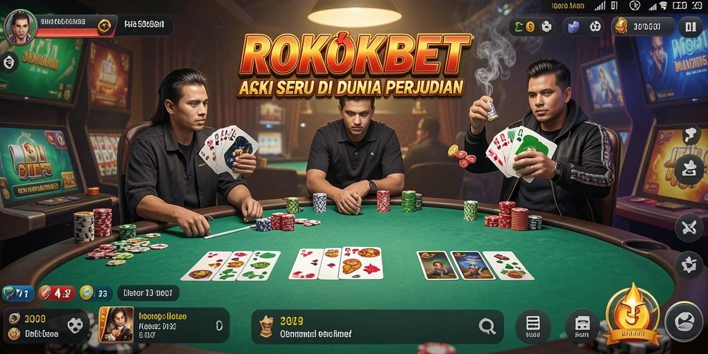 Tampilan gameplay <strong>ROKOKBET</strong> dengan aksi yang mendebarkan dan visual menawan.